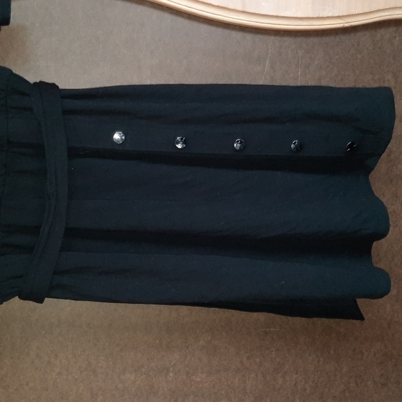 White House Black Market knee length black dress - Picture 2 of 4